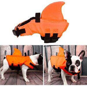 New Dog Life Jacket Vest, PASASABLE Dog Safety Vest with Adjustable Rescue Handl